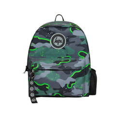 BAGS Glow Camo Badge Polyester Unisex Backpacks in Green Size: One Size