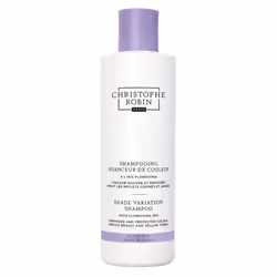 Christophe Robin Shade Variation Baby Blonde Toning Shampoo with Florentina Iris Neutralizes Brassy Yellow Tones for Blonde ...