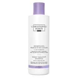 Christophe Robin Shade Variation Baby Blonde Toning Shampoo with Florentina Iris  Neutralizes Brassy  Yellow Tones for Blonde  Bleached  Silver  Highl