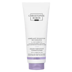 Christophe Robin Shade Variation Baby Blonde Toning Conditioner with Florentina Iris  Neutralizes Brassy  Yellow Tones for Blonde  Bleached  Silver  H