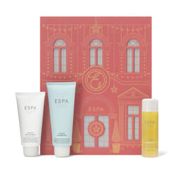 ESPA | Fitness Collection | Includes Shower Gel  Bath and Body Oil & Muscle Rescue Balm