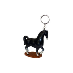 Mulan Khan Black Horse 5 PVC Key Ring Keychain Ornament Figure