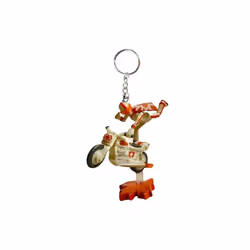 Duke Caboom Biker PVC Key Ring Keychain Ornament Figure Figurine Charm