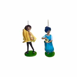 Encanto Camilo Madrigal & Julieta Mom Ornament Set Figure Figurine 3