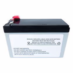 Origin Storage Replacement UPS Battery Cartridge (RBC) for APC Back-UPS, Back-UPS Pro, PowerShield, Lithium-Ion (Li-Ion), 12 ...
