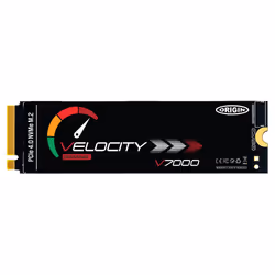 Origin Storage Velocity V7000 1TB PCIe 4.0 NVMe M.2 SSD, 1 TB, M.2, 7475 MB/s, 6 Gbit/s
