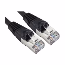 Origin Storage 2m Cat6A Patch Cable black 10GBASE-T LSZH, 2 m