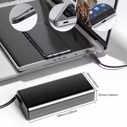 Origin Storage 65W USB-C AC Adapter with 8 output voltages for all USB-C devices up to 65W - UK Connections - Additional view 5