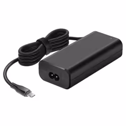 Origin Storage 65W USB-C AC Adapter with 8 output voltages for all USB-C devices up to 65W - UK Connections