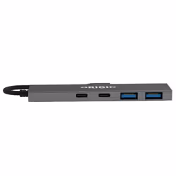 Origin Storage Origin 4 Ports - 2 USB3.2 & 2 Type C Gen1 Hub Wired USB 3.2 Gen 1 (3.1 Gen 1) Type-A + Type-C Grey - Additional view 4