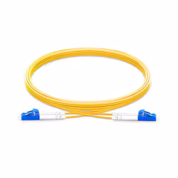 Origin Storage LC-LC OS2 Fibre Optic Cable Singlemode Duplex Yellow 2m, 2 m, OFNR, LC, LC