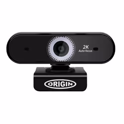 Origin Storage USB Webcam 2K Full HD, 5 MP, 2592 x 1944 pixels, 2K Ultra HD, 60 fps, 10x, USB 2.0