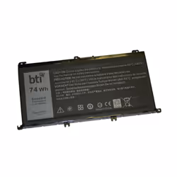 BTI 74Wh 6 cell 357F9 compatible battery for DELL INSPIRON 7559 INSPIRON 5577 INSPIRON 5576 INSPIRON 7557 INSPIRON 7567 INSPI ...