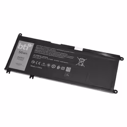 BTI Replacement battery for DELL INSPIRON 7577 15 7577 7778 7779 INSPIRON 17 7778 17 7779, 3684 mAh, 56 Wh, Lithium Polymer ( ...