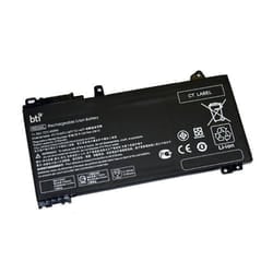 BTI Replacement 3 cell battery for HP Probook 430 G6 430 G7 440 G6 445 G6 440 G7 450 G6 450 G7 455R G6 replacing OEM part numbers L32656-002 RE03XL RE03045XL-PL L32407-AC1 // 11.55V 3900mAh 45Wh