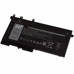 BTI Replacement battery for DELL LATITUDE 5280 5290 5480 5490 5495 5580 5590 5280 5290 5480 5490 5495 5580 5590, 3684 mAh, 42 ...