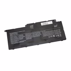 BTI Y1FGD compatible 58Wh 4-cell battery for LATITUDE 7437, 3900 mAh, 58 Wh, Lithium-Ion (Li-Ion), 14.8 V, Black, 1 pc(s)