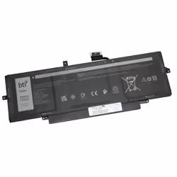 BTI 5Y3T9 compatible 50Wh 4-cell battery for DELL LATITUDE 9330, 3250 mAh, 50 Wh, Lithium-Ion (Li-Ion), 15.4 V, Black, 1 pc(s ...