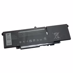 BTI JNYT4 compatible 57Wh 3-cell battery for DELL Latitude 7340 7440 7640, 4878 mAh, 57 Wh, Lithium-Ion (Li-Ion), 11.4 V, Bla ...