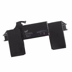 BTI 020-02459 compatible 49.9Wh 3-cell battery for MACBOOK AIR 13, 4800 mAh, 55 Wh, Lithium Polymer (LiPo), 11.4 V, Black, 1  ...