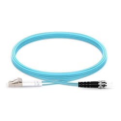 Origin Storage LC-ST OM4 Fibre Patch Cable Multimode Duplex Aqua 3m