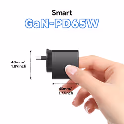 Origin Storage OS-MWC65W power adapter/inverter Indoor 65 W Black - Additional view 4