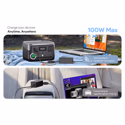 Origin Storage OS-100WUSB-C-CC power adapter/inverter Indoor 100 W Black - Additional view 3