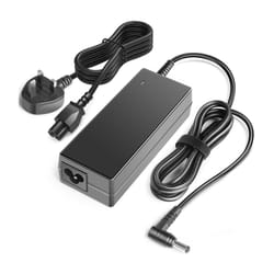 BTI 90W AC Adapter for HP laptops with 4.5mm x 3.0mm connector - with UK cable