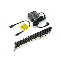 BTI 65W USB-C AC Adapter with 8 output voltages for all USB-C devices up to 65W - UK Connections
