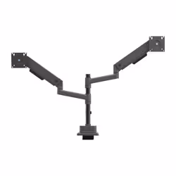 Origin Storage Gas Spring Dual Monitor Arm with VESA 75x75 and 100x100 - Additional view 2