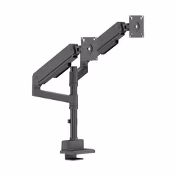 Origin Storage Gas Spring Dual Monitor Arm with VESA 75x75 and 100x100 - Additional view 3