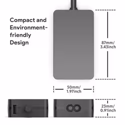 Origin Storage 65W Pro 5 6 7 8 Book Surface Charger 15V4A With 5V1A USB - Additional view 3