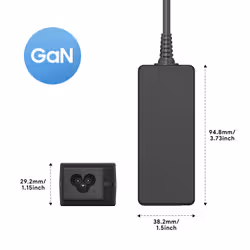 Origin Storage 65W USB-C Adapter with UK Cable - Additional view 3