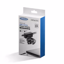 Origin Storage 65W USB-C Adapter with UK Cable - Additional view 6