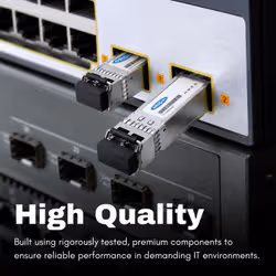 Origin Storage VMWare compatible Transceiver SFP+ 1/10GBase-SR (850nm MMF 300m LC DOM) - Additional view 2