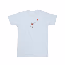 Disney Mens Winnie The Pooh Balloon T-Shirt - XXL, White