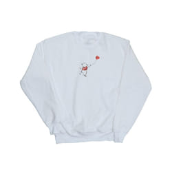 Disney Mens Winnie The Pooh Balloon Sweatshirt - L, White