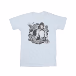 Marvel Mens Shang-Chi And The Legend Of The Ten Rings Xialing Dragon T-Shirt - L, White