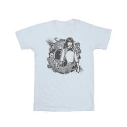 Marvel Mens Shang-Chi And The Legend Of The Ten Rings Xialing Dragon T-Shirt - L, White