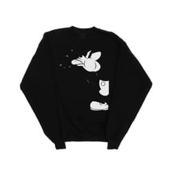 Disney Mens Mickey Mouse Cut Sweatshirt - XXL, Black