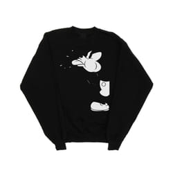 Disney Womens/Ladies Mickey Mouse Cut Sweatshirt - L, Black