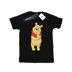 Disney Mens Winnie The Pooh Cute T-Shirt - S, Black