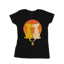 Disney Womens/Ladies The Lion King We Are One Cotton T-Shirt - XXL, Black