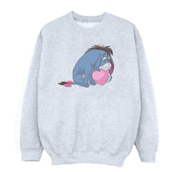 Disney Womens/Ladies Winnie The Pooh Eeyore Mouth Sweatshirt - M, Sports Grey