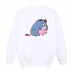 Disney Womens/Ladies Winnie The Pooh Eeyore Mouth Sweatshirt - S, White
