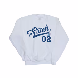 Disney Womens/Ladies Lilo And Stitch Athletic Sweatshirt - XL, White