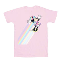 Disney Girls Minnie Mouse Whoosh Cotton T-Shirt - 12-13 Years, Pink