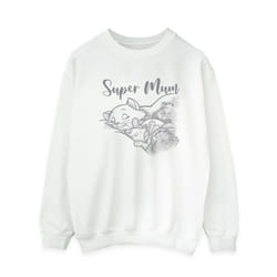 Disney Womens/Ladies Classics Marie Super Mum Sweatshirt - S, White