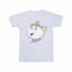 Disney Womens/Ladies Beauty And The Beast Mrs Potts Cotton Boyfriend T-Shirt