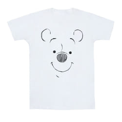 Disney Mens Winnie The Pooh Winnie The Pooh Face T-Shirt - M, White